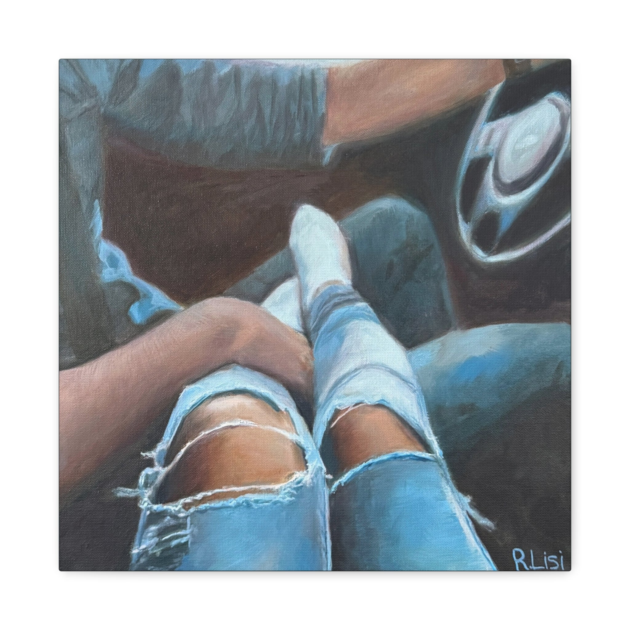 Boy Meets Girl – Favorites | 16 x 16 Fine Art Canvas Print