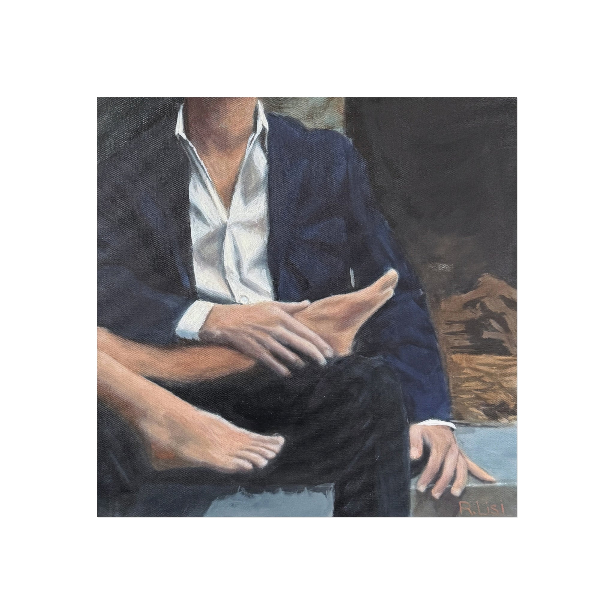 Boy Meets Girl – Elegance | 16x16 Giclée Fine Art Paper Print – $59 (Free Shipping)