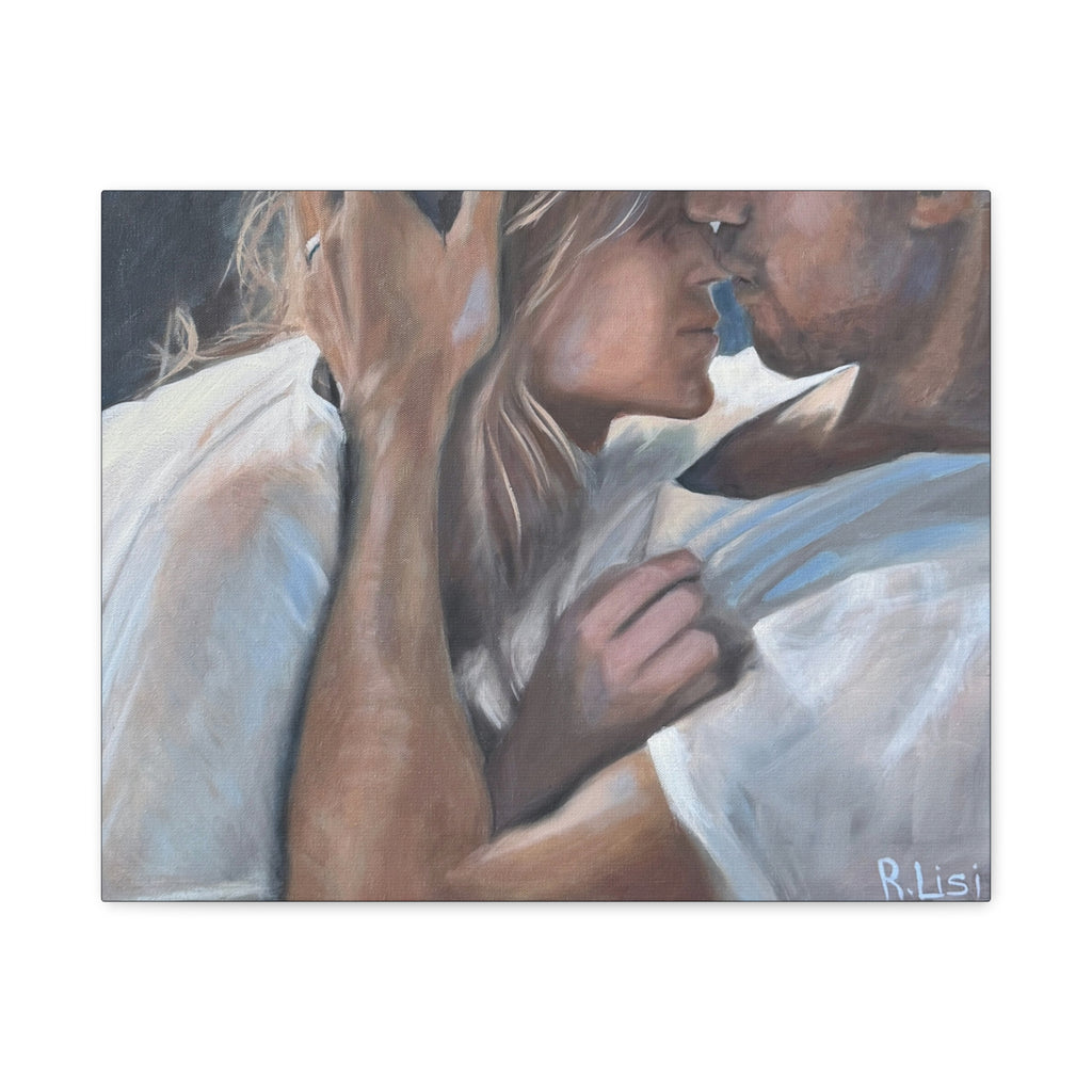 Boy Meets Girl – Tender | 20 x 16 Fine Art Canvas Print
