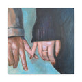 Boy Meets Girl – Promise | 16 x16 Fine Art Canvas Print