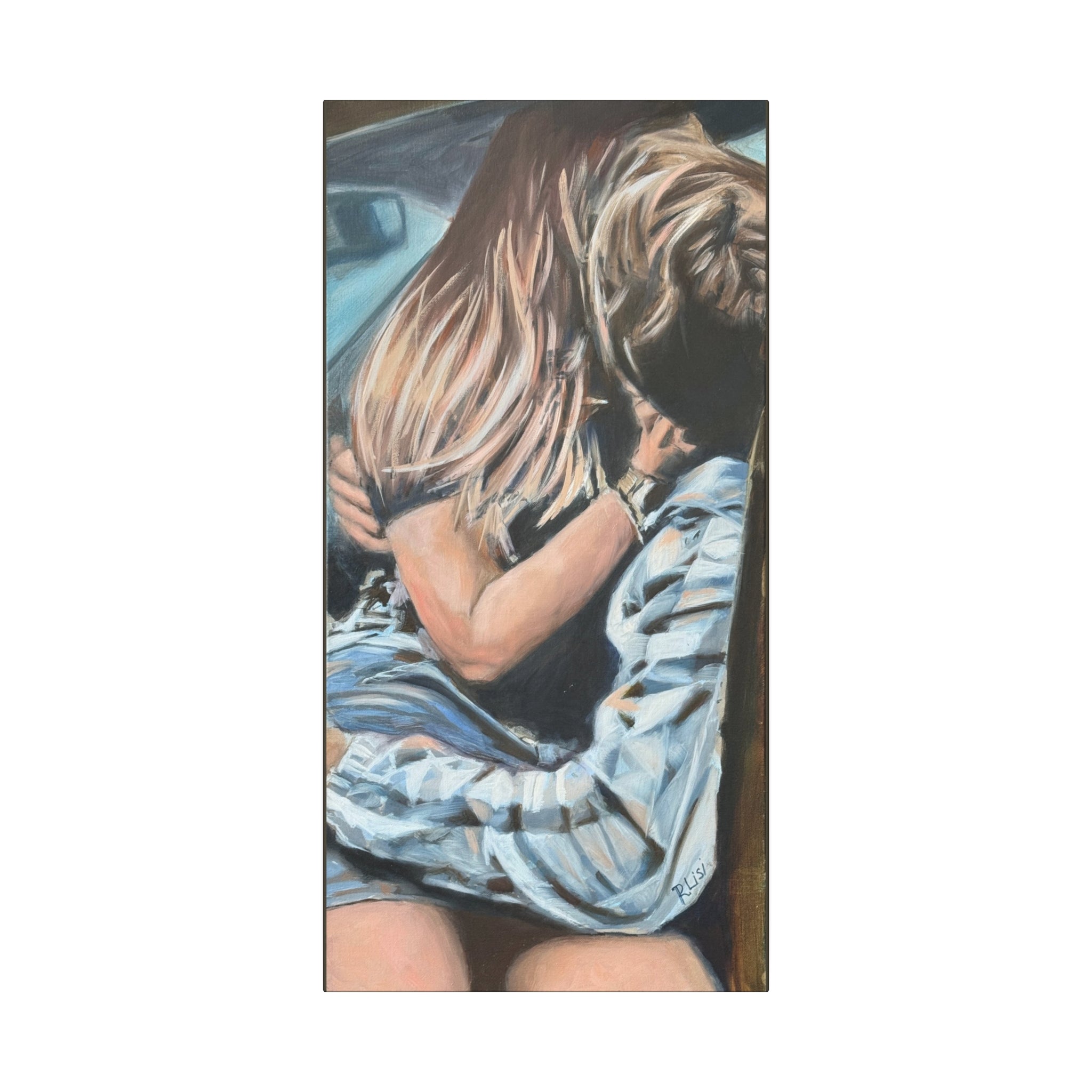 Boy Meets Girl – Classic | 15 x30 Fine Art Canvas Print