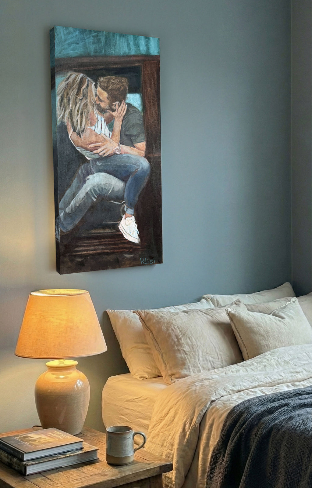 Boy Meets Girl – Kicks | 15 x 30 Fine Art Canvas Print