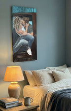 Boy Meets Girl – Kicks | 15 x 30 Fine Art Canvas Print