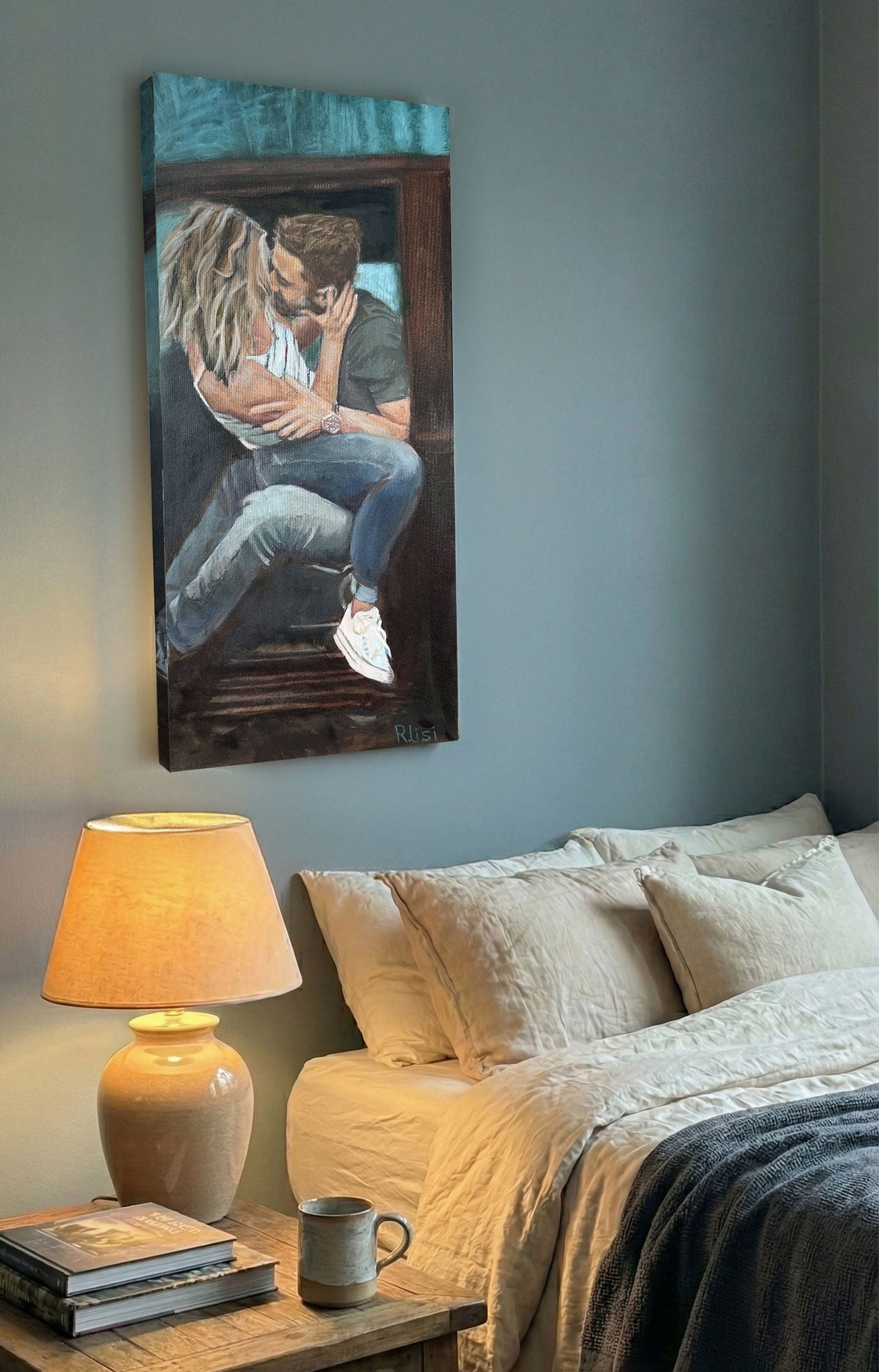 Boy Meets Girl – Kicks | 15 x 30 Fine Art Canvas Print