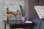 Boy Meets Girl – Pockets | 16 x 16 Fine Art Canvas Print