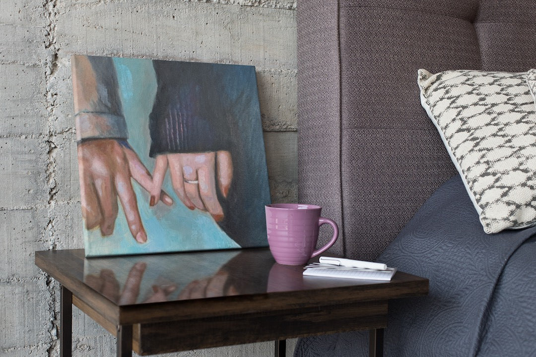 Boy Meets Girl – Promise | 16 x16 Fine Art Canvas Print